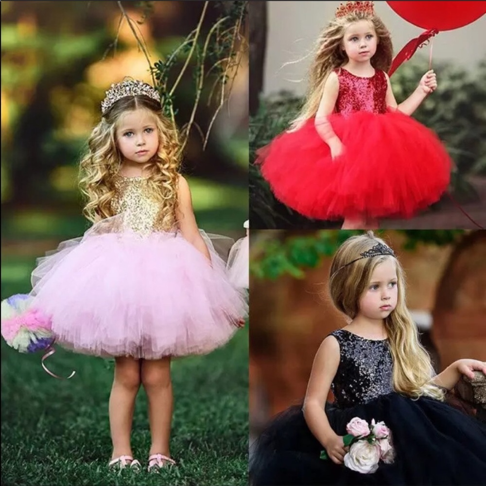 Sparkle princess tulle dress
